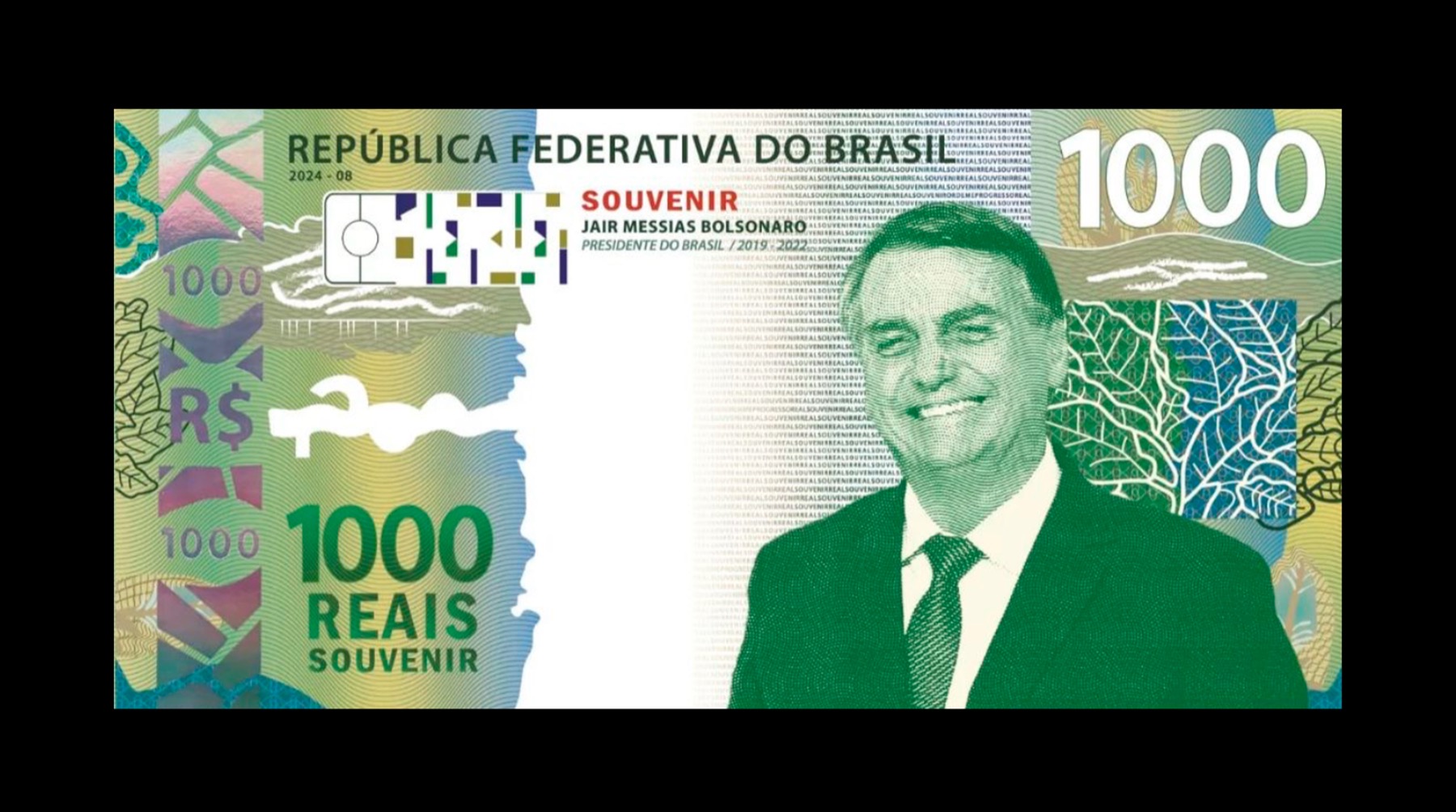 Cédula Jair Bolsonaro - Edição Limitada